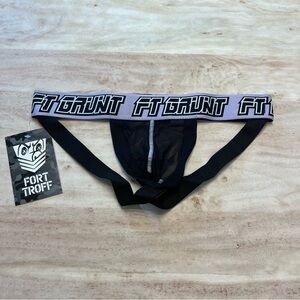 FORT TROFF Semi-Sheer Shadow Jock Jockstrap Underwear